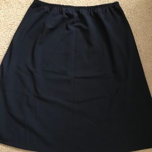Navy Blue Skirt (Petite)